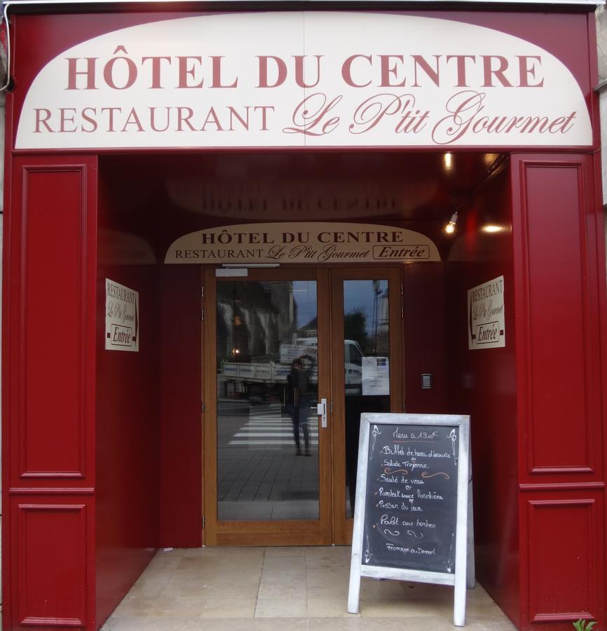 Hotel Du Centre - Restaurant Le P'Tit Gourmet Tonnerre Eksteriør bilde