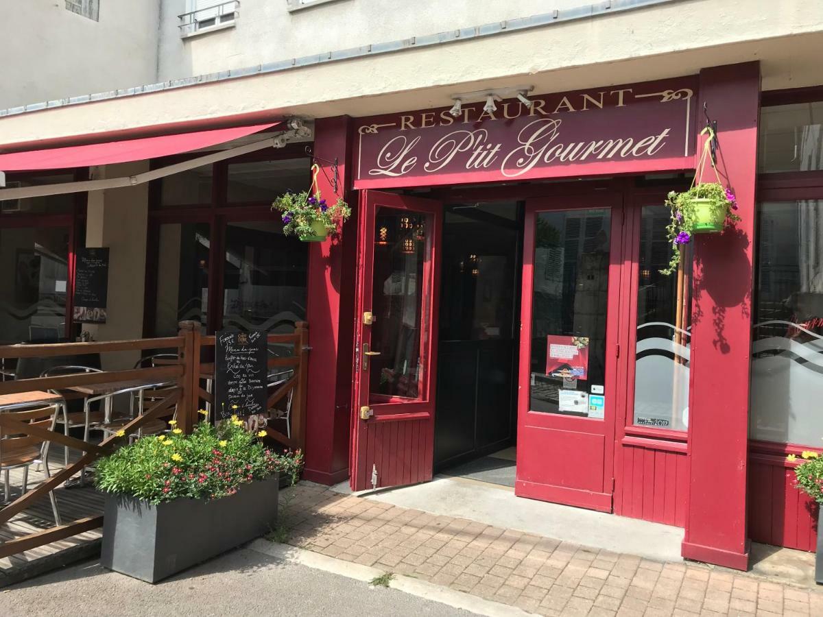 Hotel Du Centre - Restaurant Le P'Tit Gourmet Tonnerre Eksteriør bilde